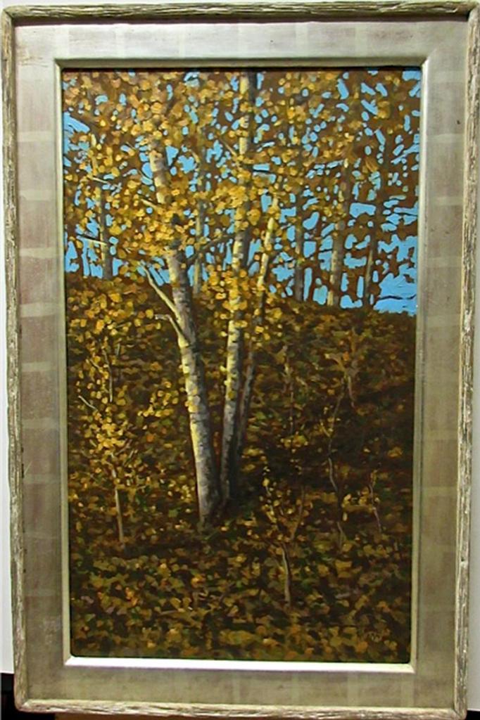 Norman Richard Brown (1958-1999) - Golden Morning Birches