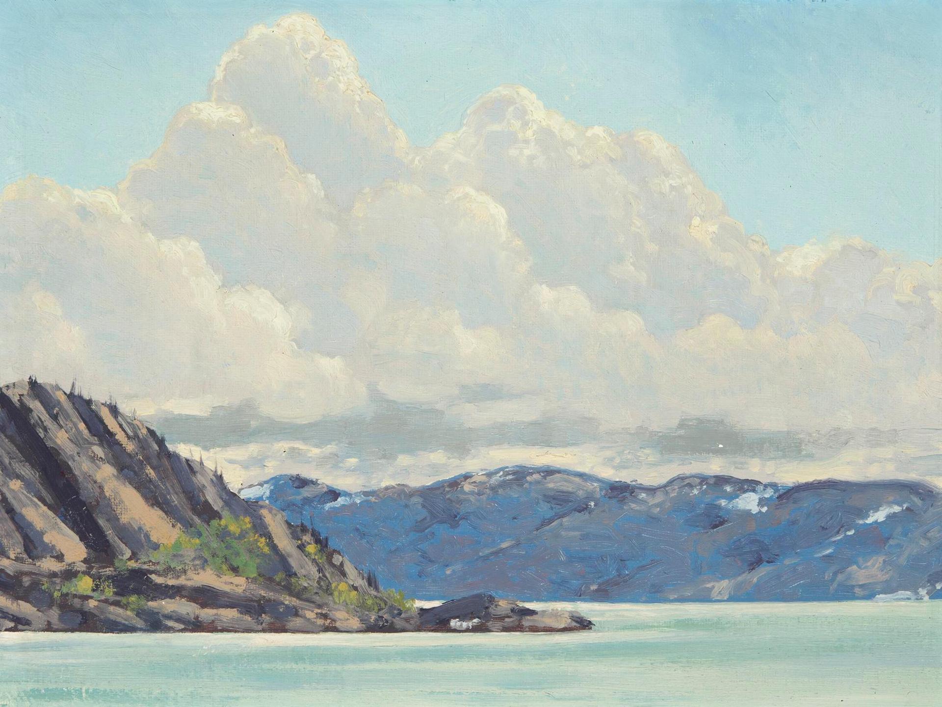 Francis Hans (Franz) Johnston (1889-1949) - Thunderclouds Over Great Bear Lake N.W.T.