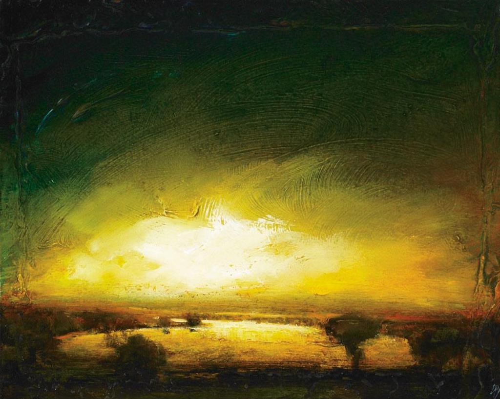 David Charles Bierk (1944-2002) - Sunrise Landscape