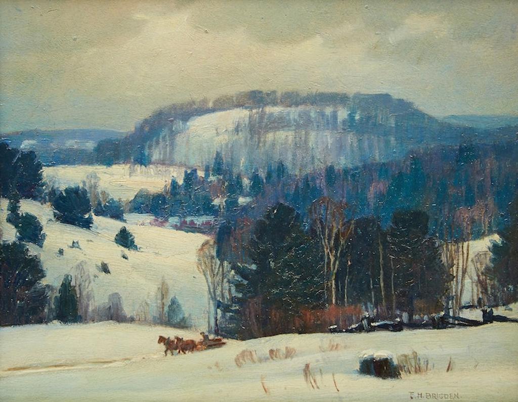 Frederick Henry Brigden (1871-1956) - Winter in the Muskoka Highlands
