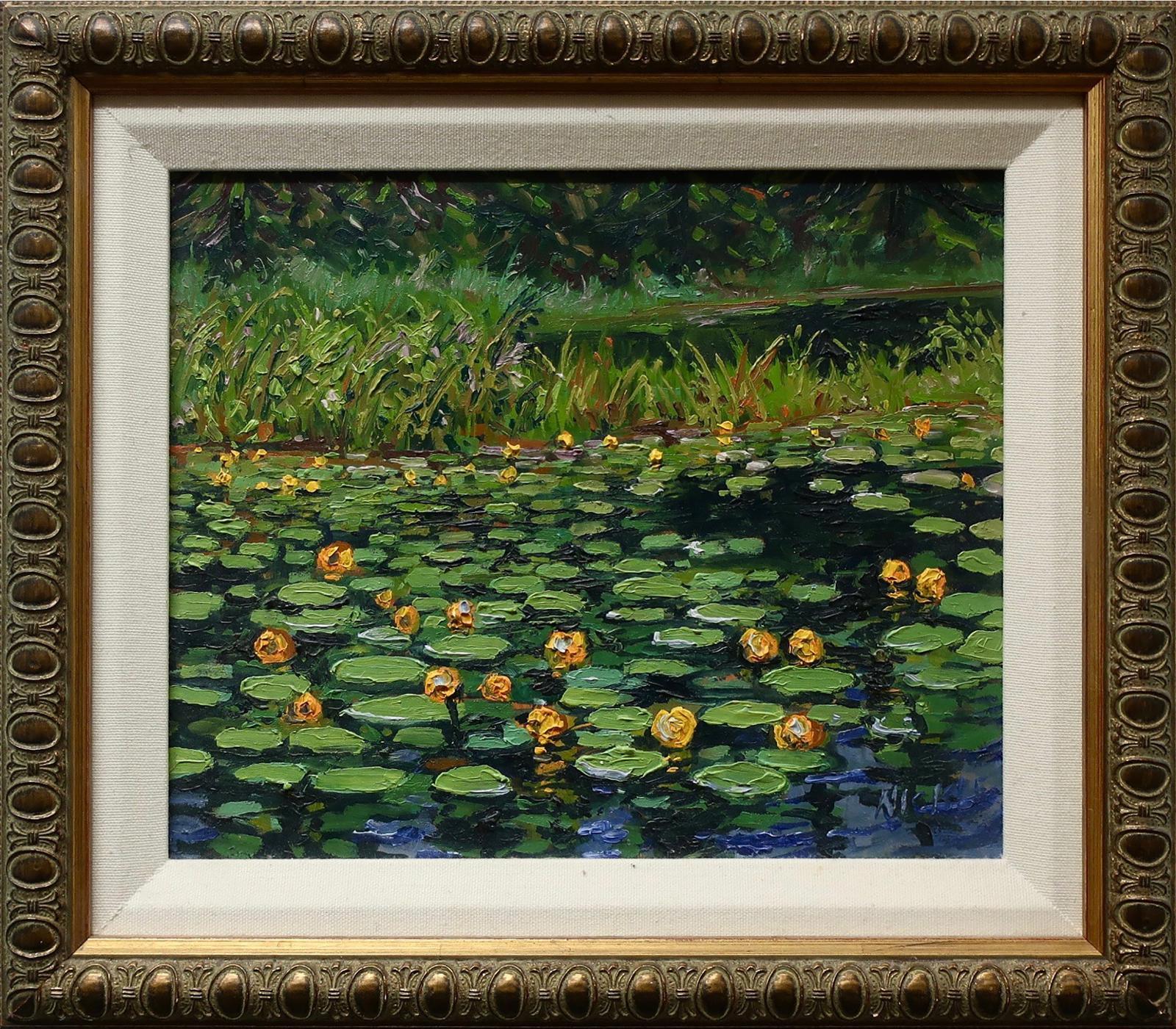 Lawrence Nickle (1931-2014) - Pond At Studio