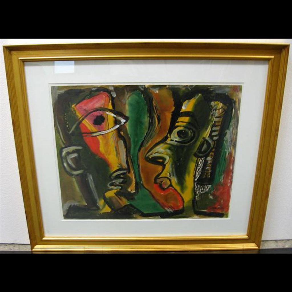 Rolph Scarlett (1889-1984) - Two Faces