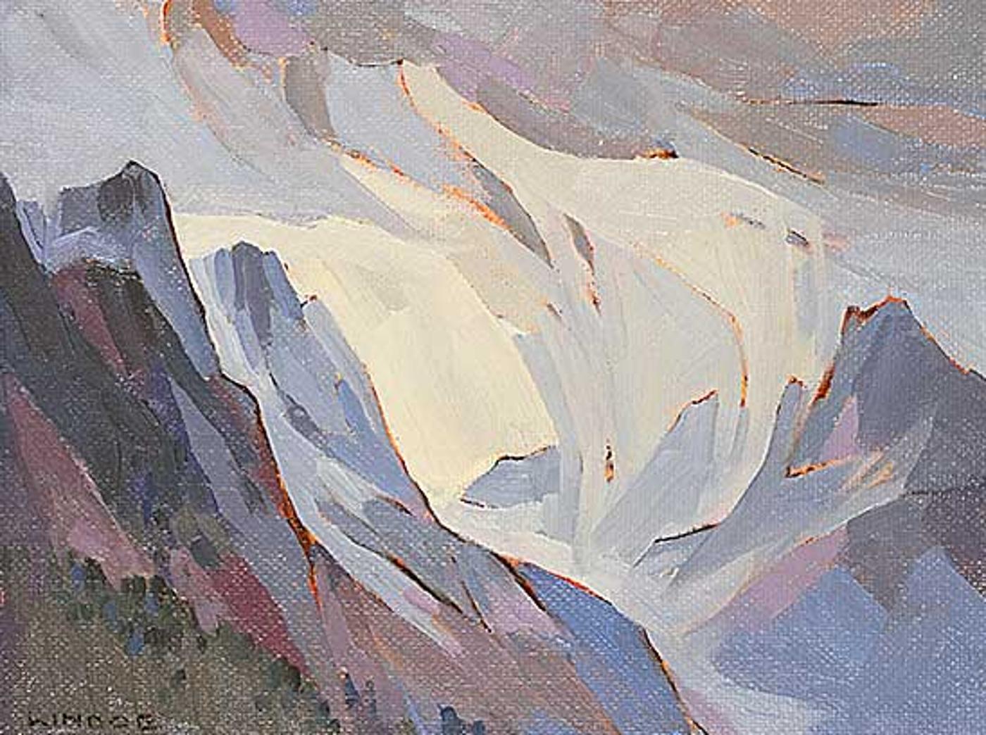 Luke Orton Lindoe (1913-1998) - Spring Near Canmore