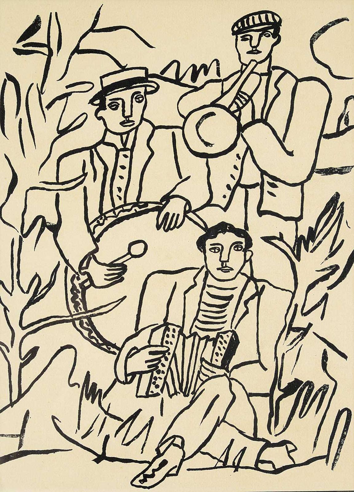 Fernand Léger (1881-1955) - Une Musique Violent