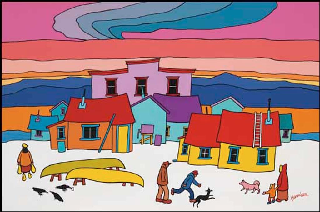 Ted Harrison (1926-2015) - Peter's Yukon