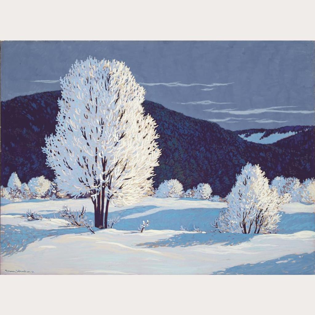 Frank (Franz) Hans Johnston (1888-1949) - Snow Scene