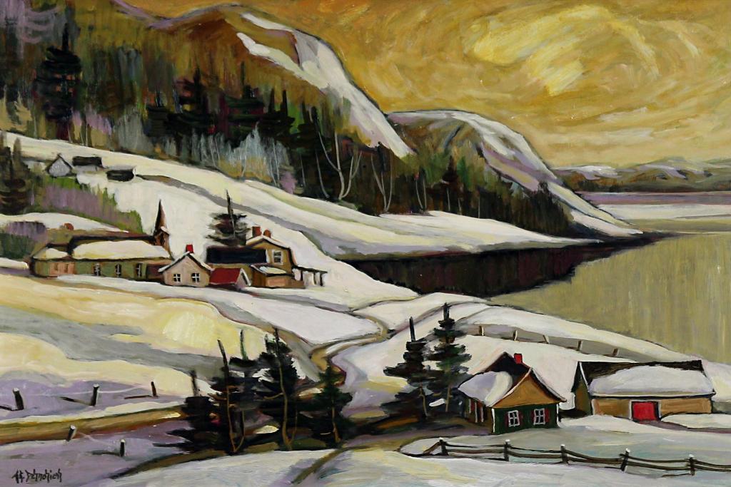 Jean-Guy Desrosiers (1934) - Hiver En Montagne