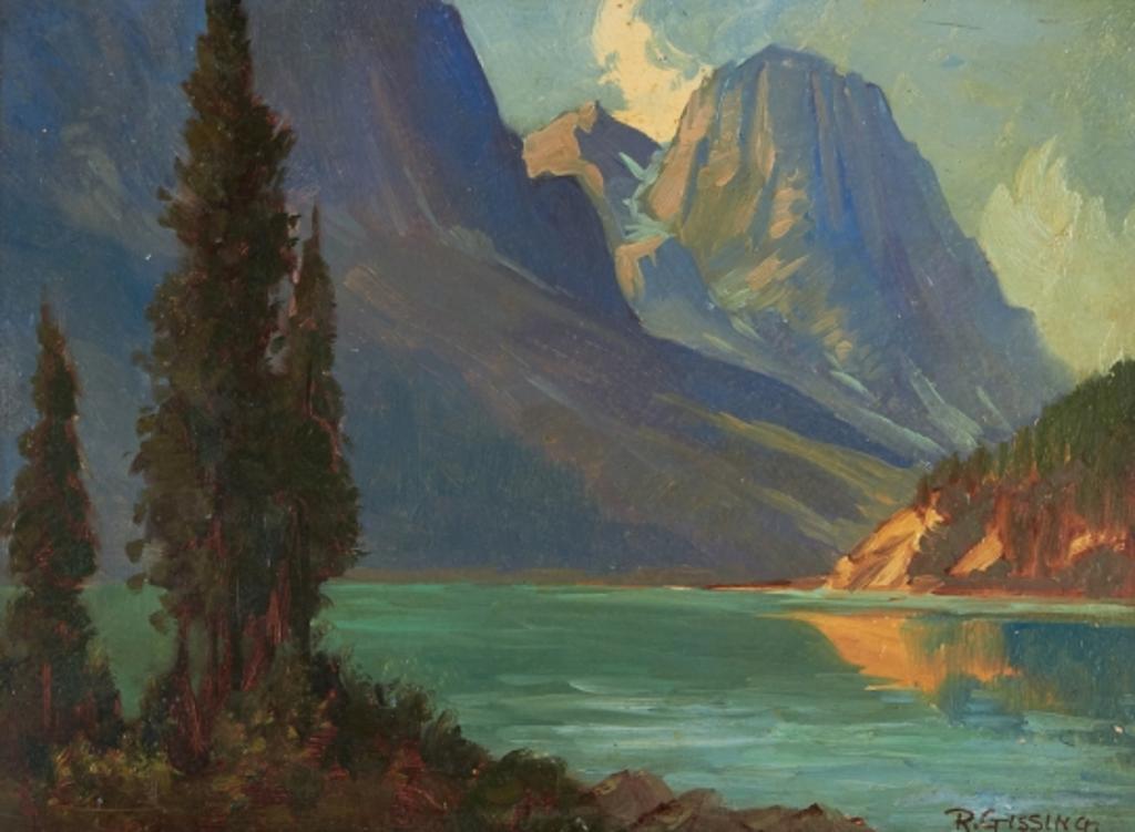 Roland Gissing (1895-1967) - Lake Wapta