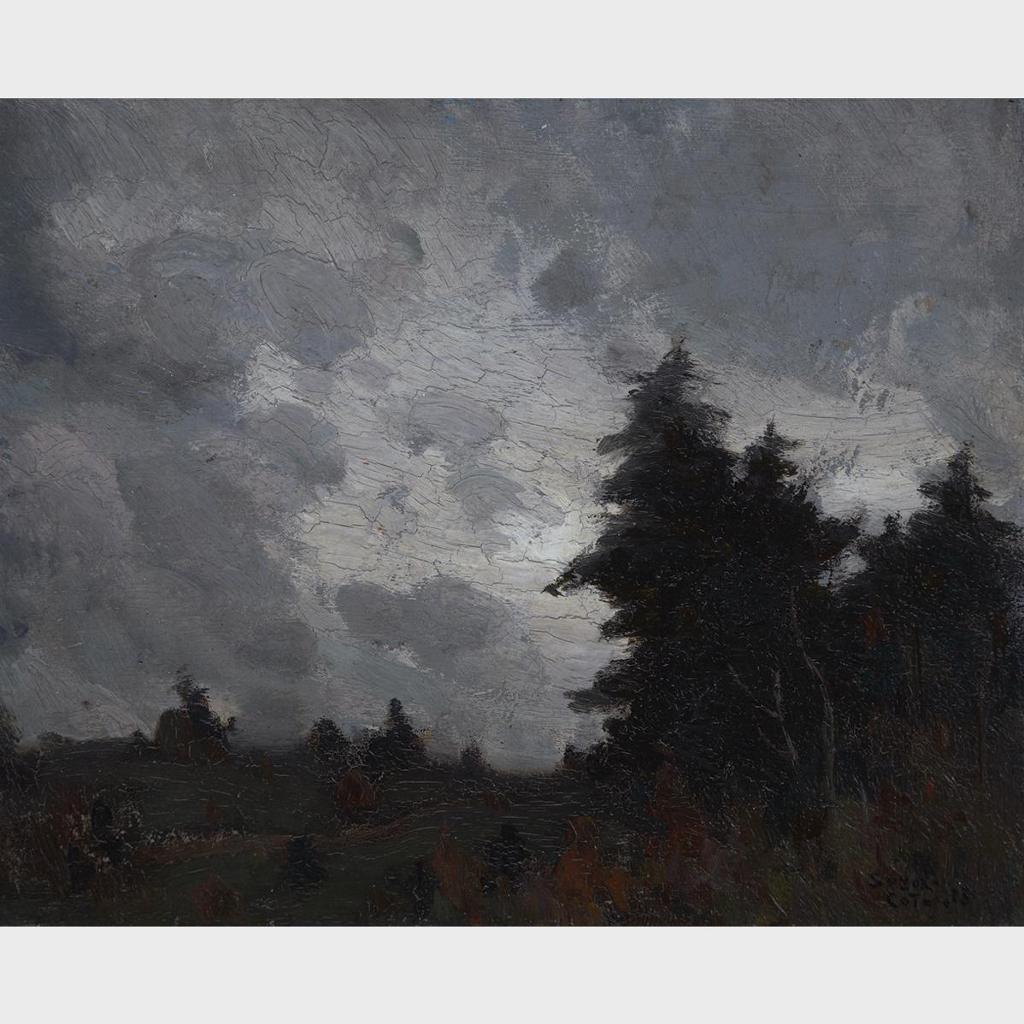 Marc-Aurèle de Foy Suzor-Coté (1869-1937) - The Clearing Storm, Arthabaska, 1913
