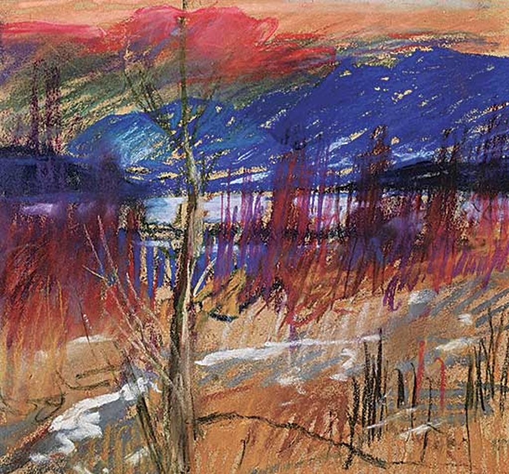 Orestes Nicholas (Rick) Grandmaison (1932-1985) - Untitled - A Colourful Mountain Lake