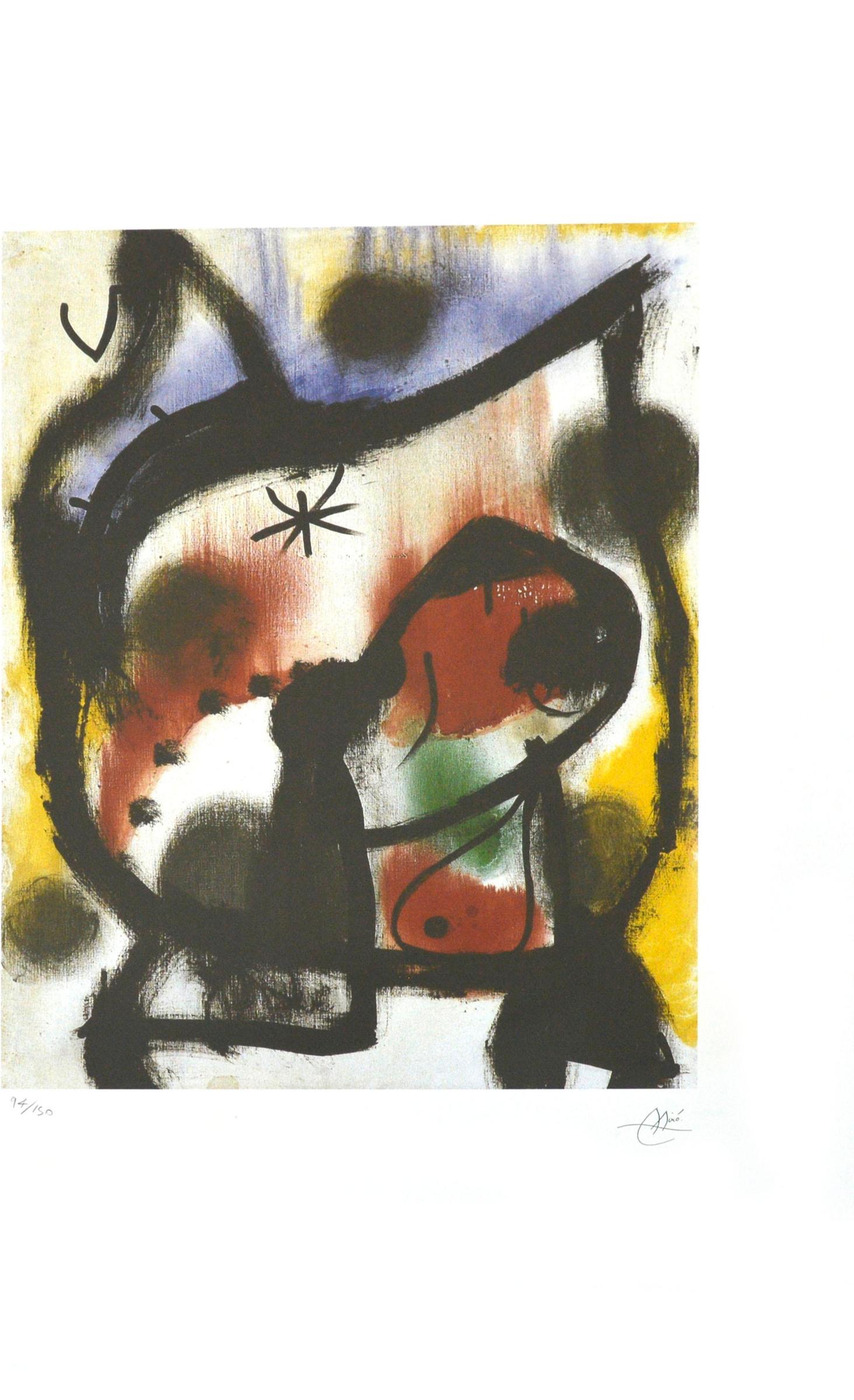 Joan Miró (1893-1983) - lithographie 32 couleurs