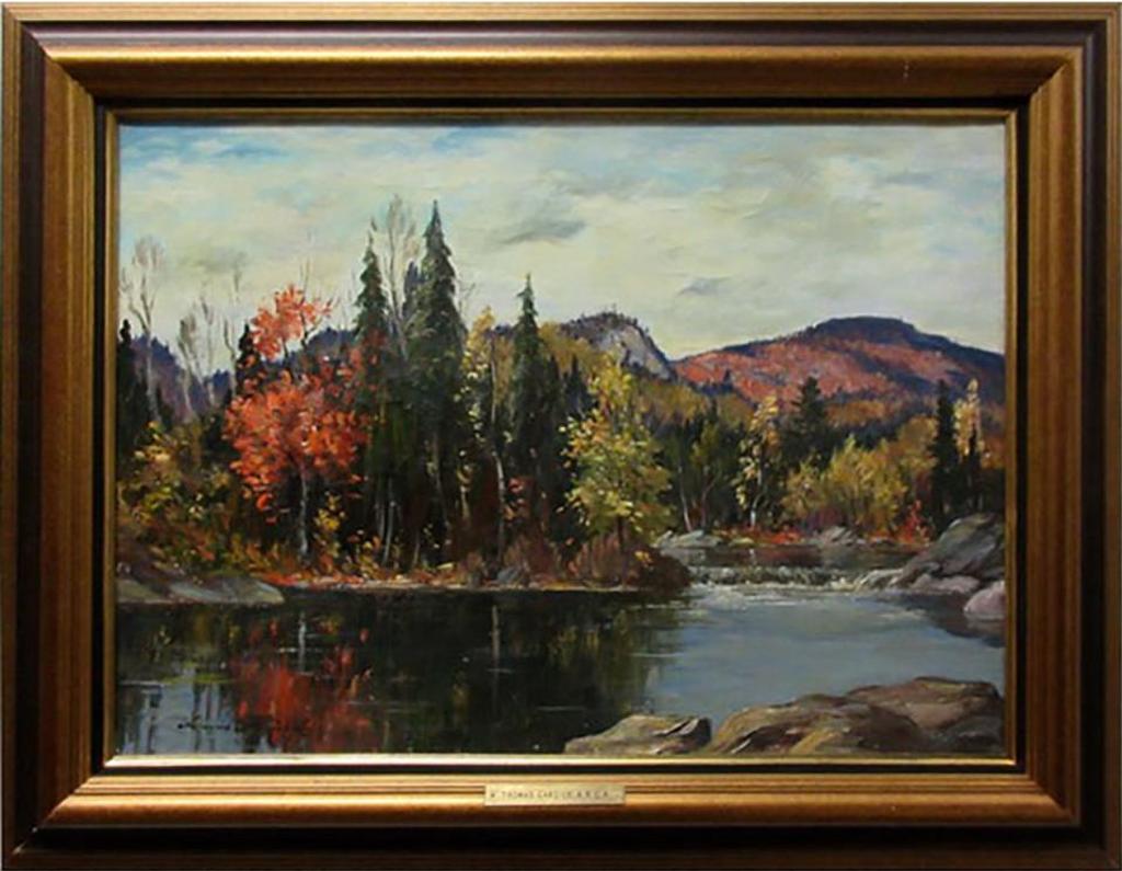 Thomas Hilton Garside (1906-1980) - October Dam On The North River, P. Que