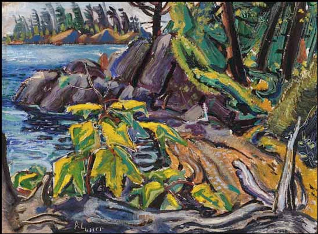 Arthur Lismer (1885-1969) - Georgian Bay Beach, Georgian Bay, Ont.