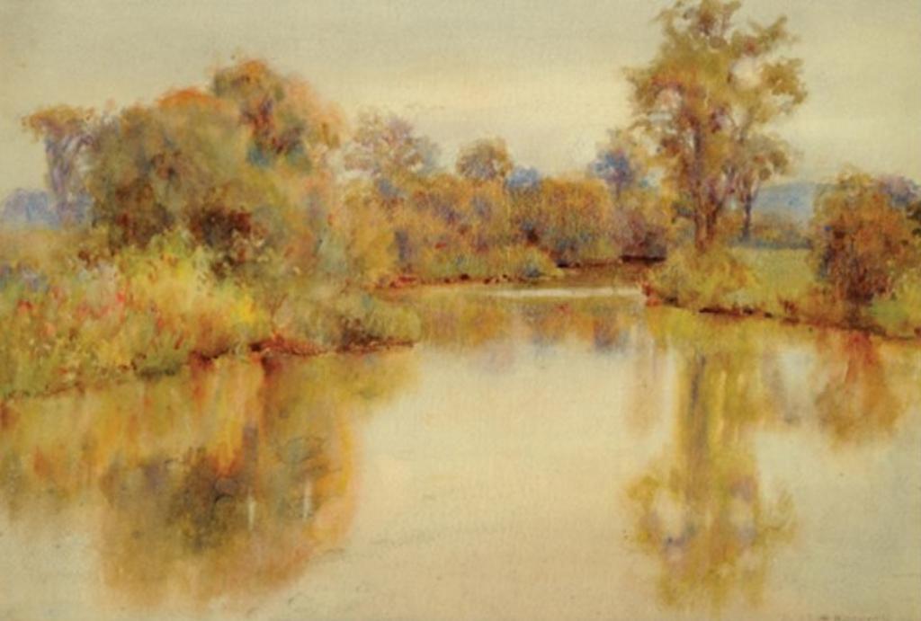 Frederick Henry Brigden (1871-1956) - River in Autumn