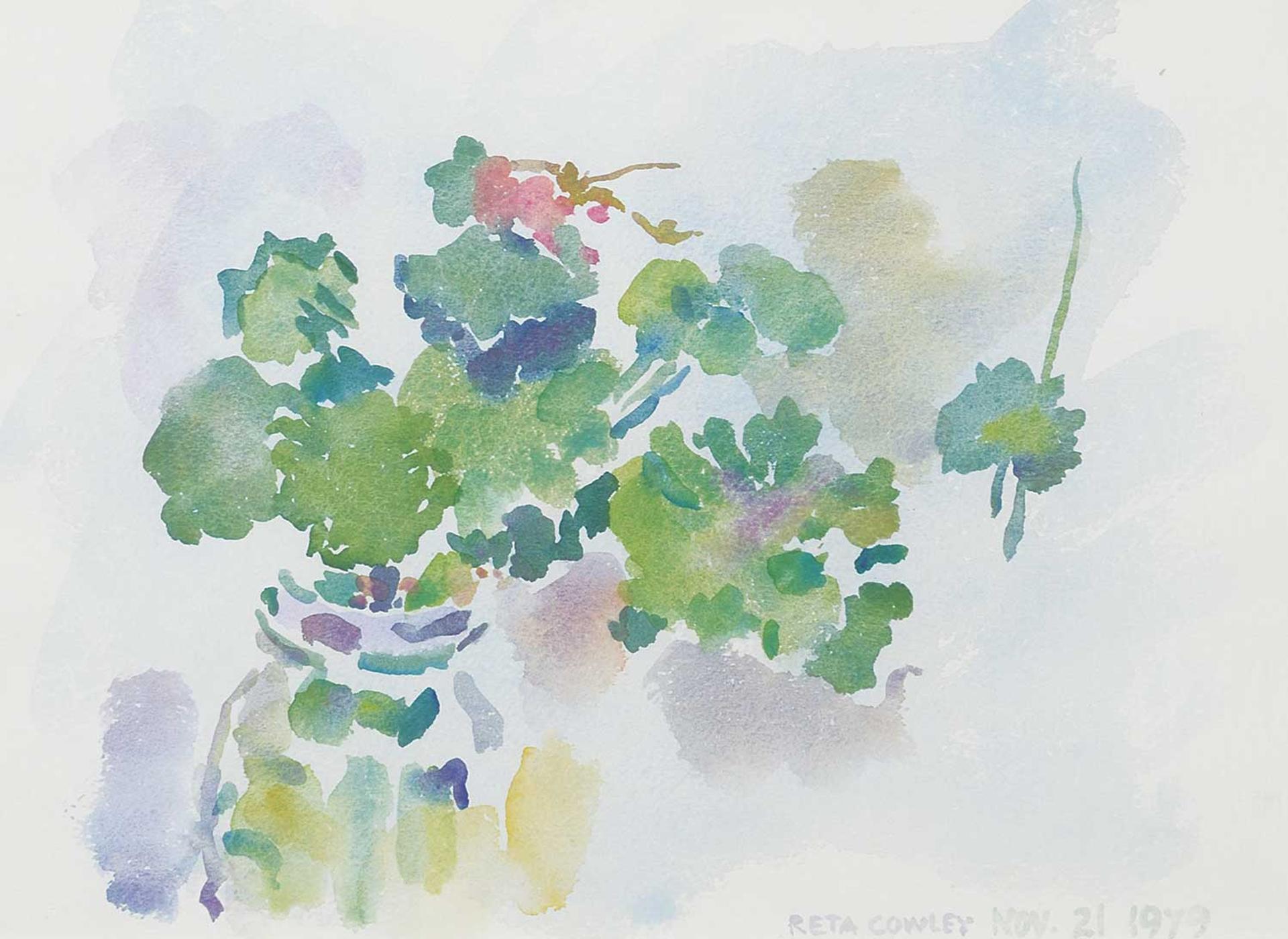 Reta Madeline Cowley (1910-2004) - Untitled - Vase of Flowers