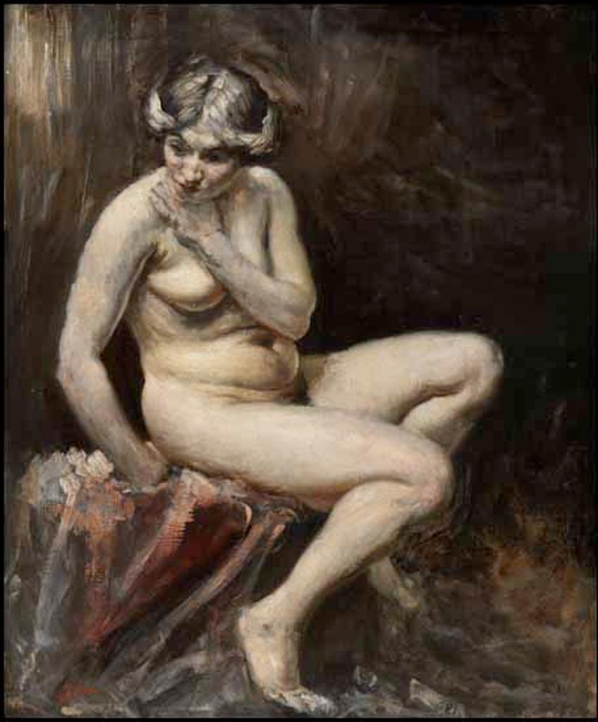 Augustus Edwin John (1878-1961) - A Study of the Nude