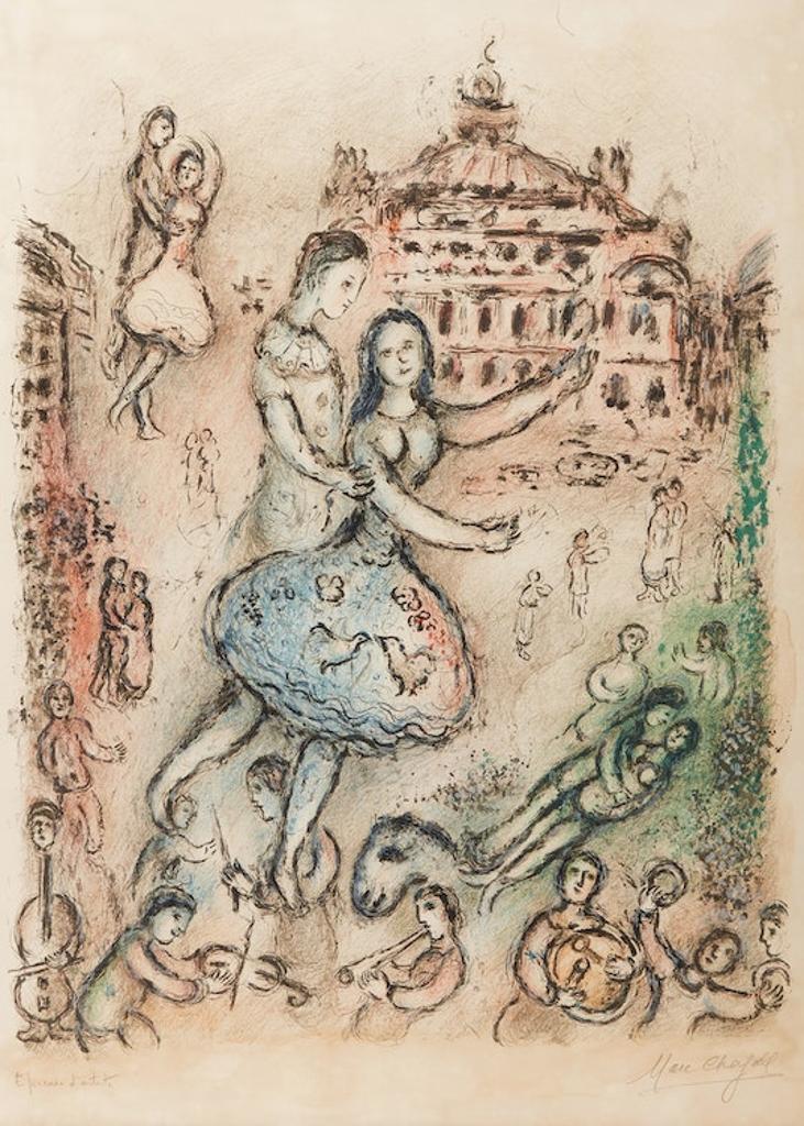 Marc Chagall (1887-1985) - L’Opéra (M. 715)