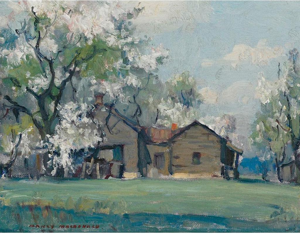 Manly Edward MacDonald (1889-1971) - Spring Time On The Farm