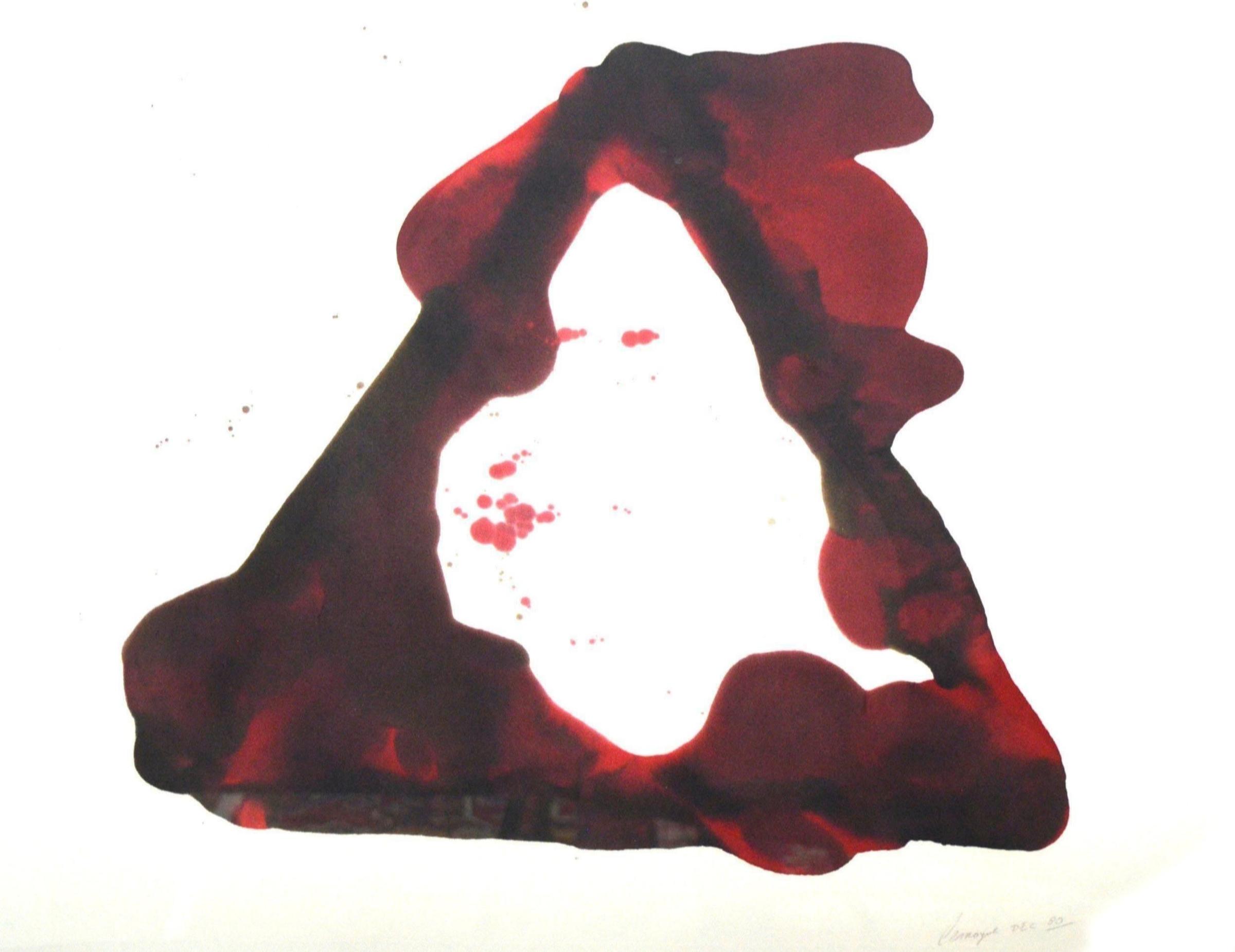 Serge Lemoyne (1941-1998) - Composition abstrait