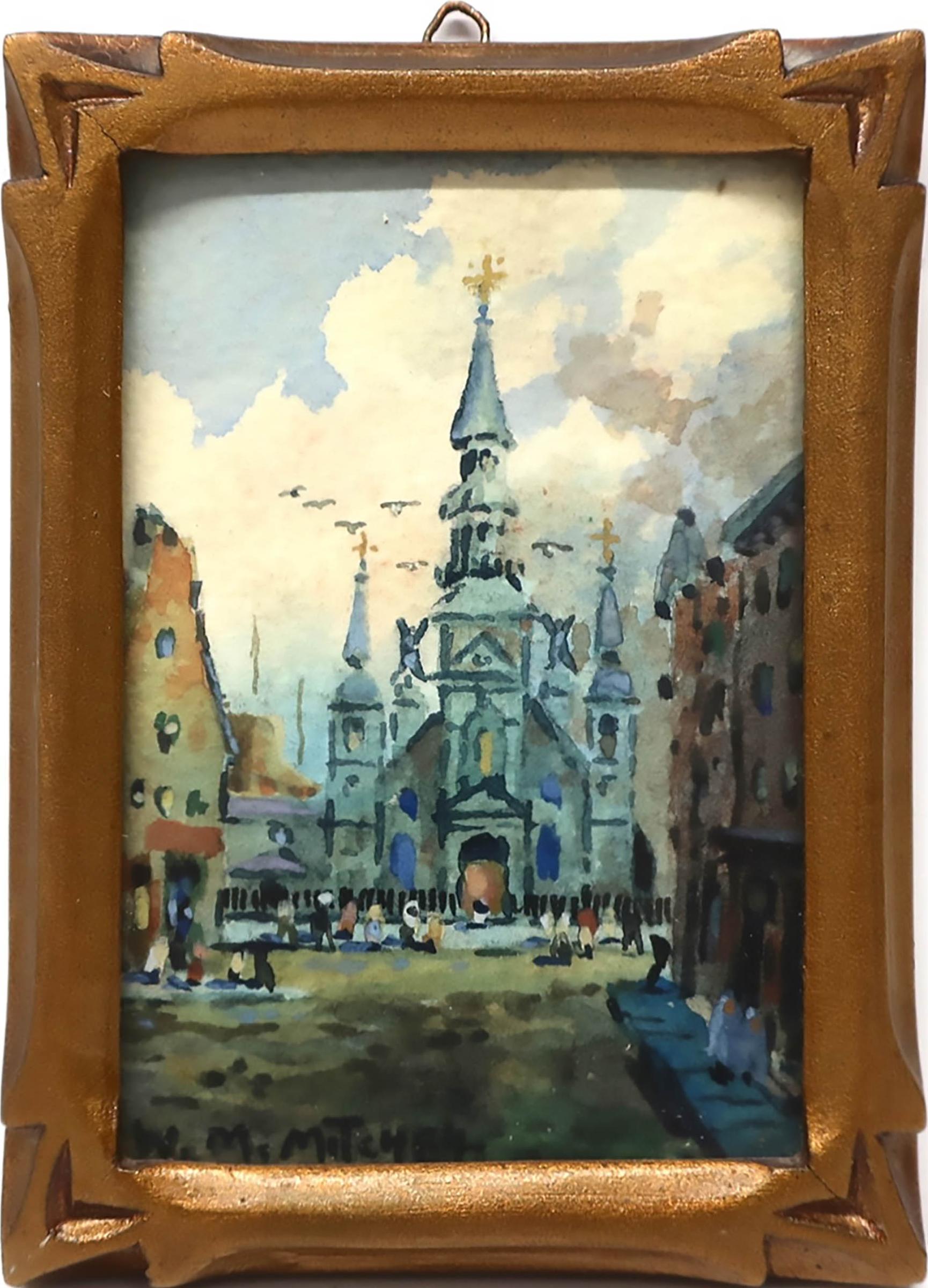 Willard Morse Mitchell (1879-1955) - Bonsecours Church, Montreal, P.Q.