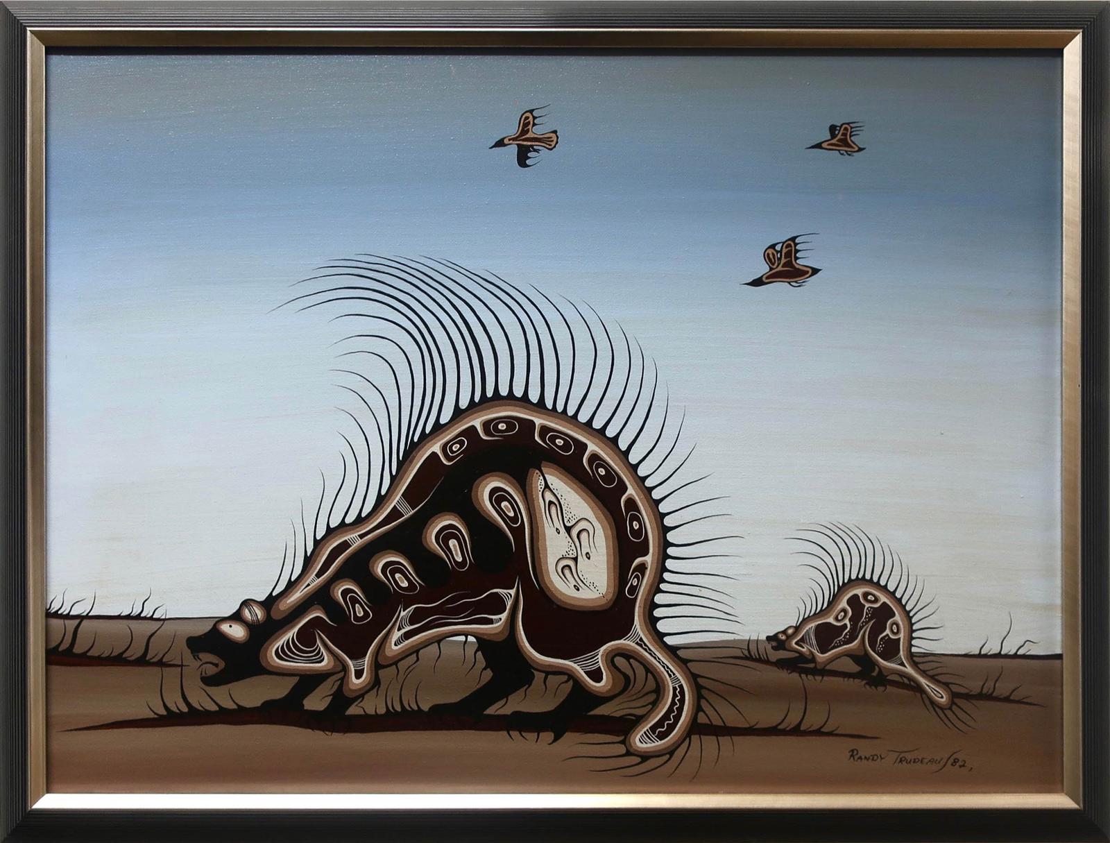 Randy C. Trudeau (1965-2013) - The Porcupine's Mating Is In The Late Fall, For The New One's In The Spring