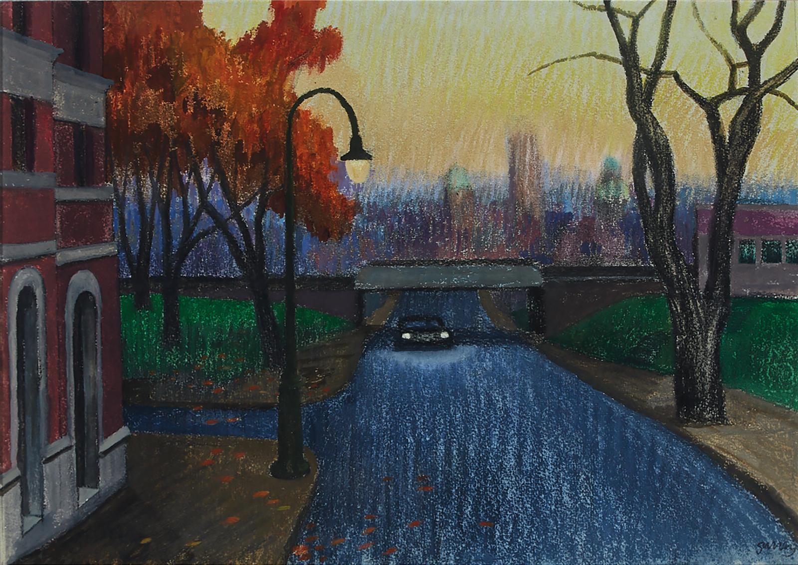 Philip Henry Howard Surrey (1910-1990) - Rue De Montréal À La Brunante