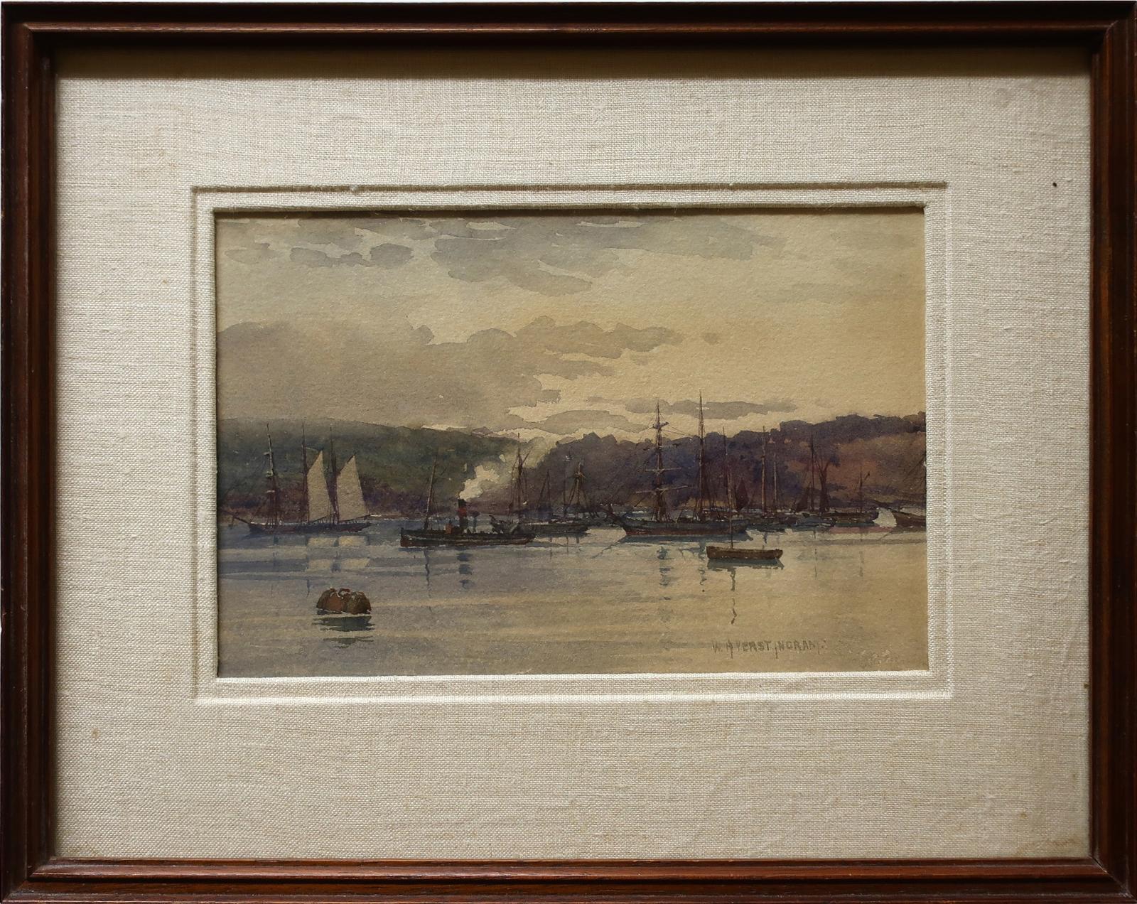 William Ayerst Ingram (1855-1913) - Busy Harbour