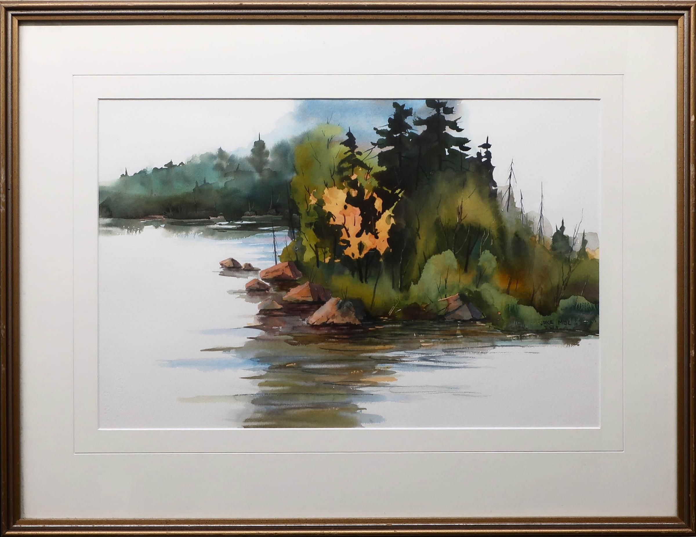 Jake Mol (1935-2018) - Drag River Edge - Near Scott's Dam