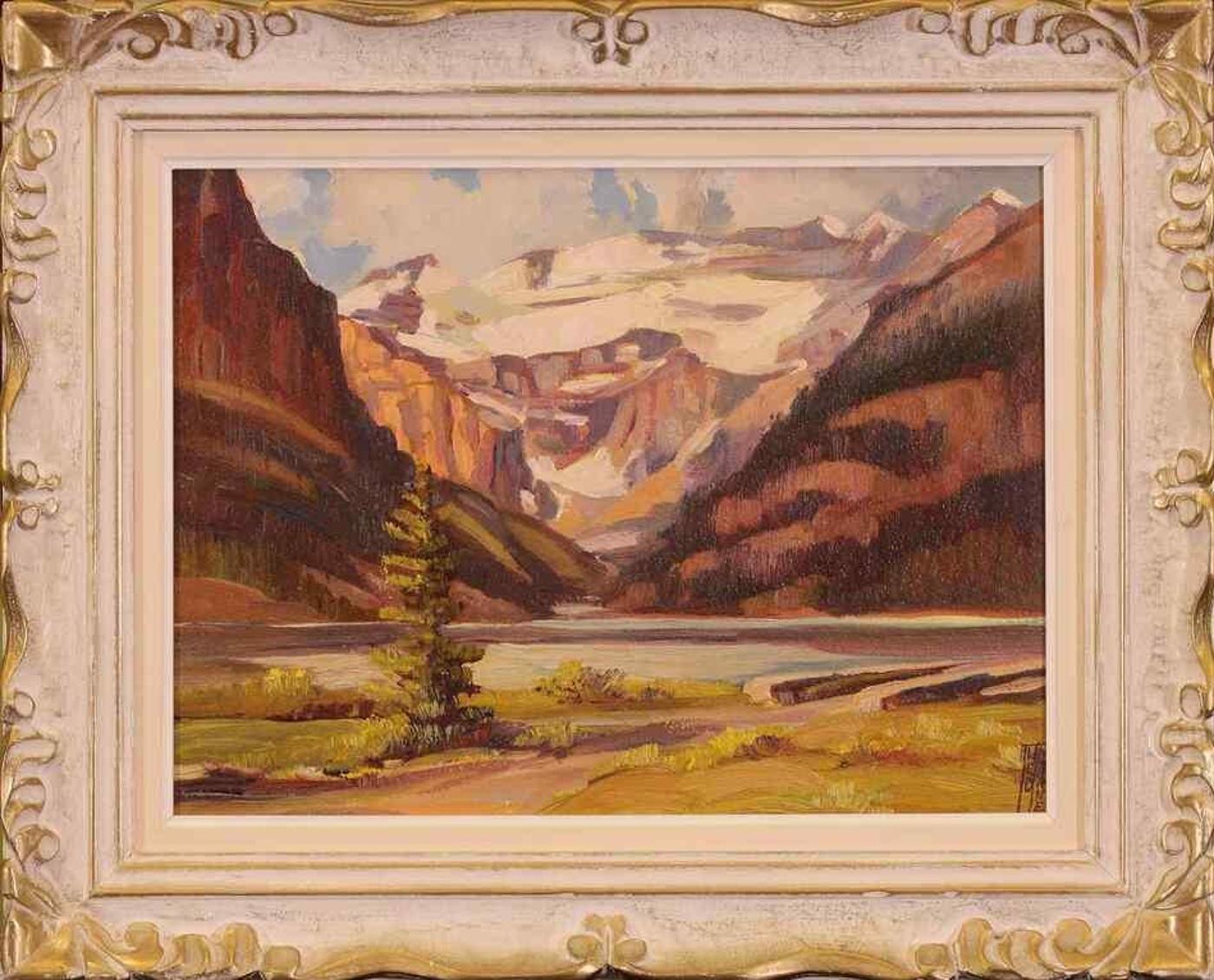 Alec John Garner (1897-1995) - Untitled, Lake Louise