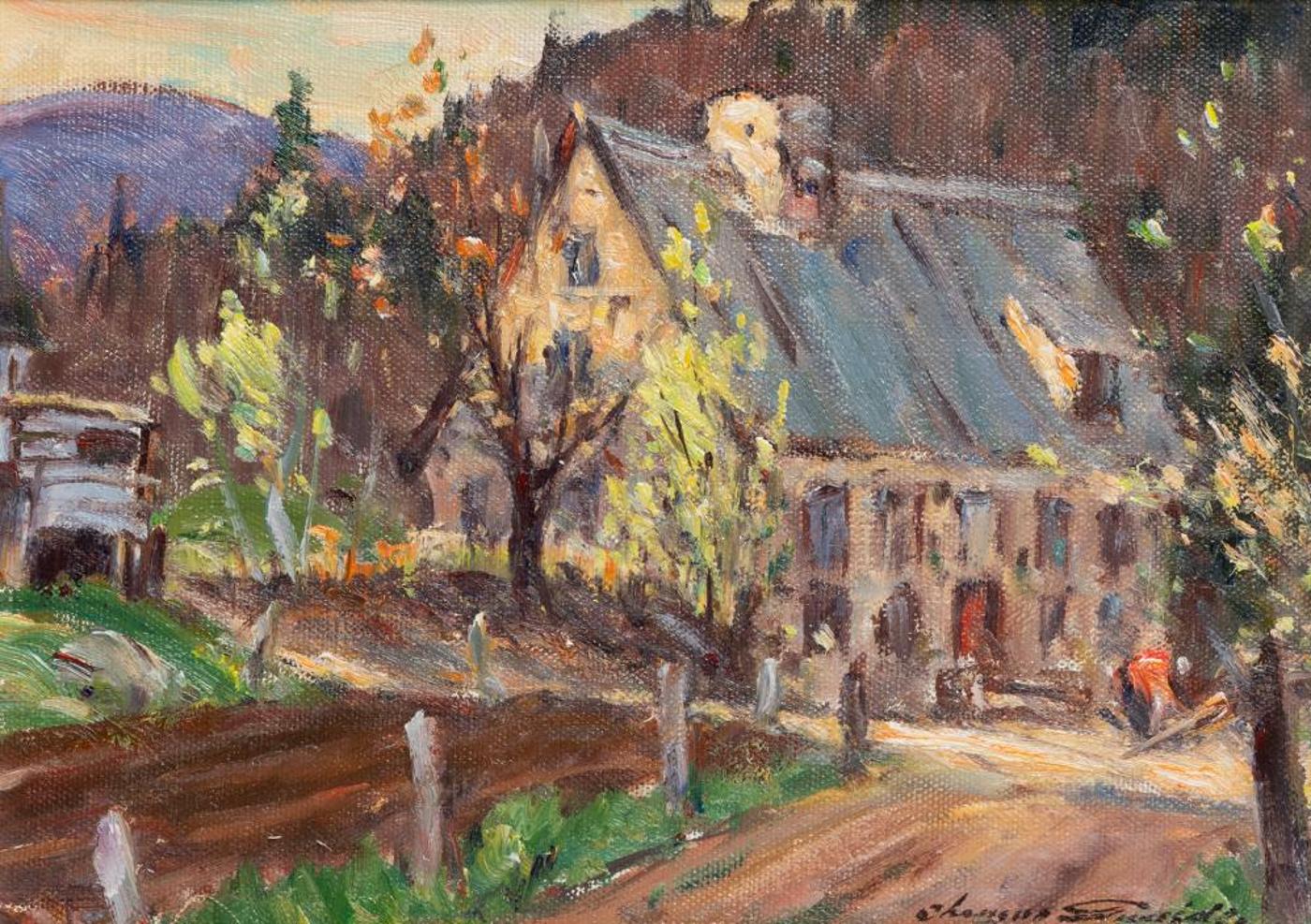 Thomas Hilton Garside (1906-1980) - The Old Mill, Baie St Paul