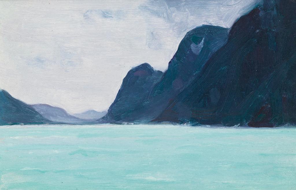 Clarence Alphonse Gagnon (1881-1942) - La Riviere Vefsna - Helgeland, Norvege