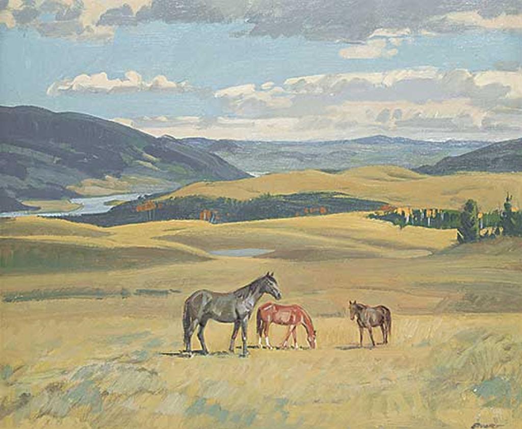 Peter Maxwell Ewart (1918-2001) - On the Fred Day Ranch