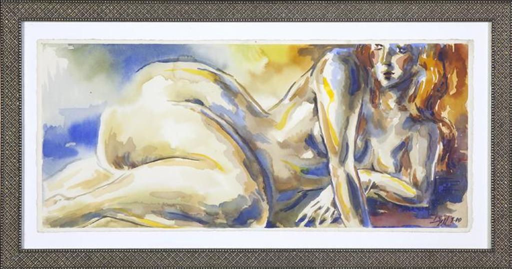 Lori Dell (1961) - Untitled - Reclining Nude
