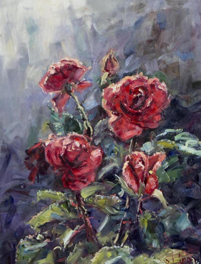 Daniel J. Izzard (1923-2007) - Red Roses