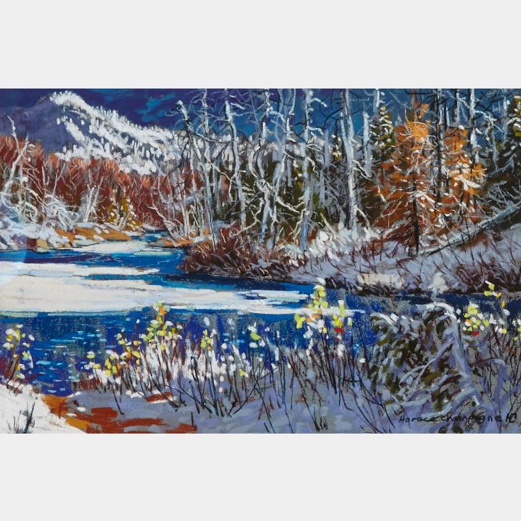 Horace Champagne (1937) - Early Wet Sticky Snow In October, Park (Sic) Des Laurentides