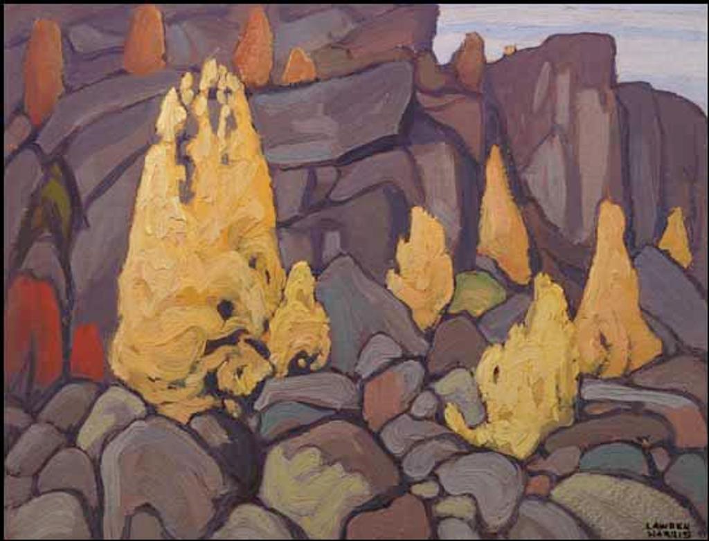 Lawren Stewart Harris (1885-1970) - Country North of Lake Superior, Northern Sketch XXV