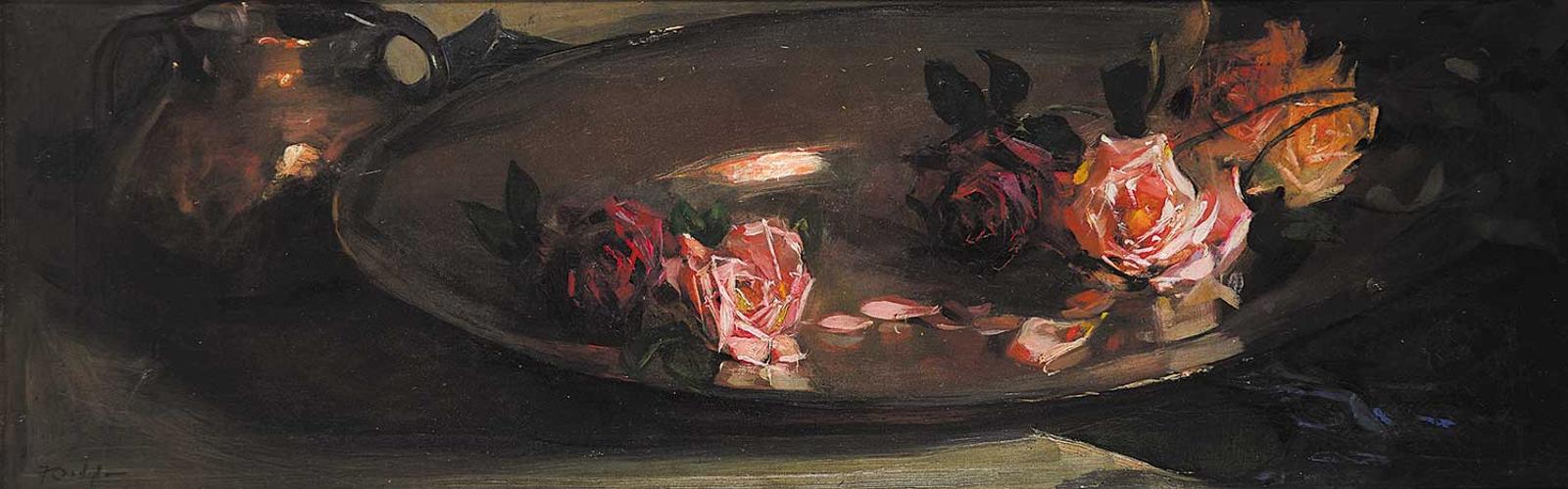 Florence Emily Carlyle (1864-1923) - Roses and Brass