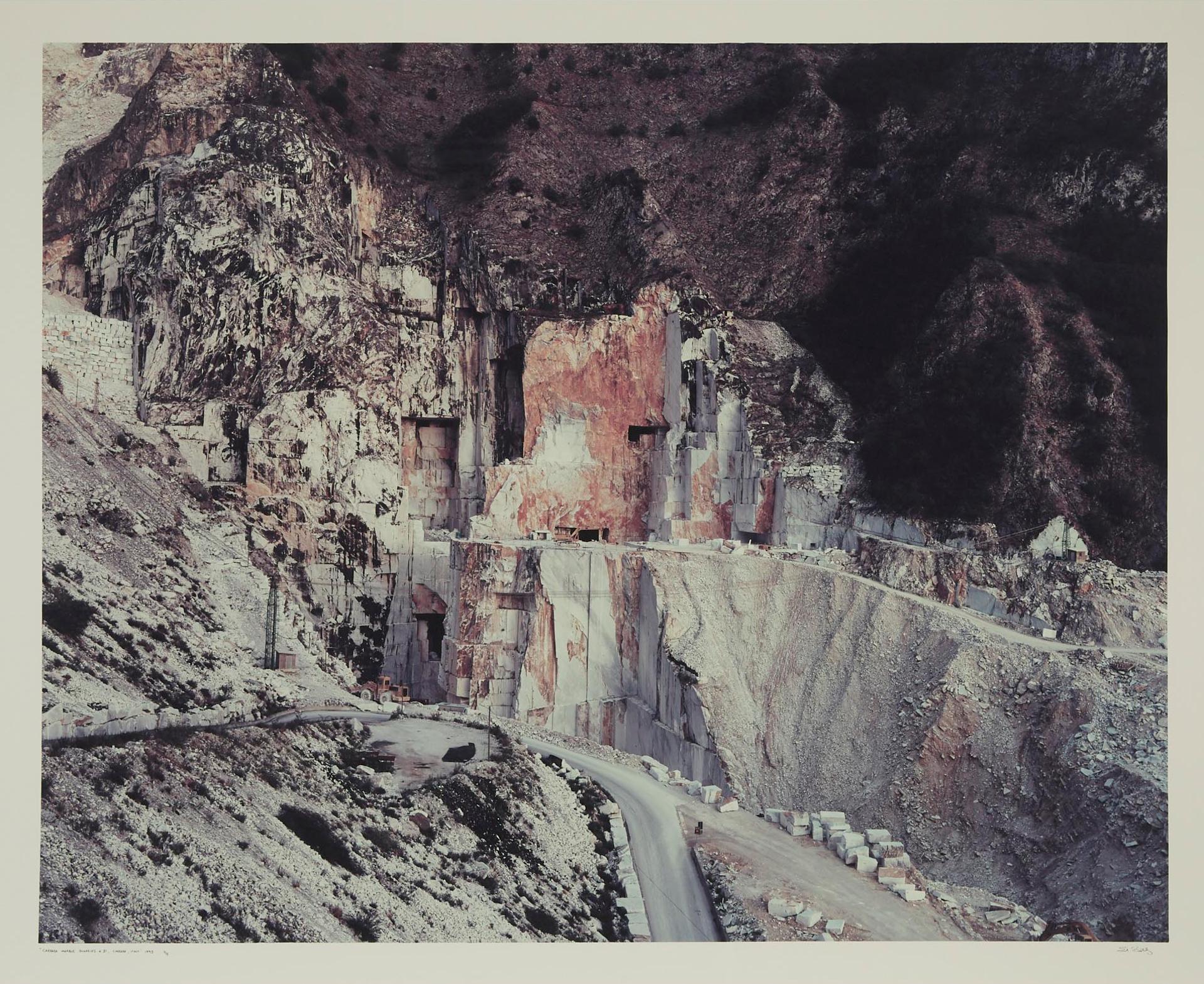 Edward Burtynsky (1955) - Carrara Marble Quarries #31, Carrara, Italy, 1993