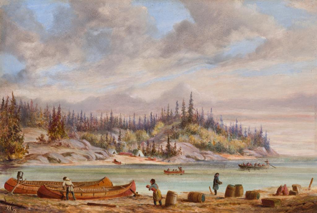 William Armstrong (1822-1914) - Hudson Bay Point, Lake Superior