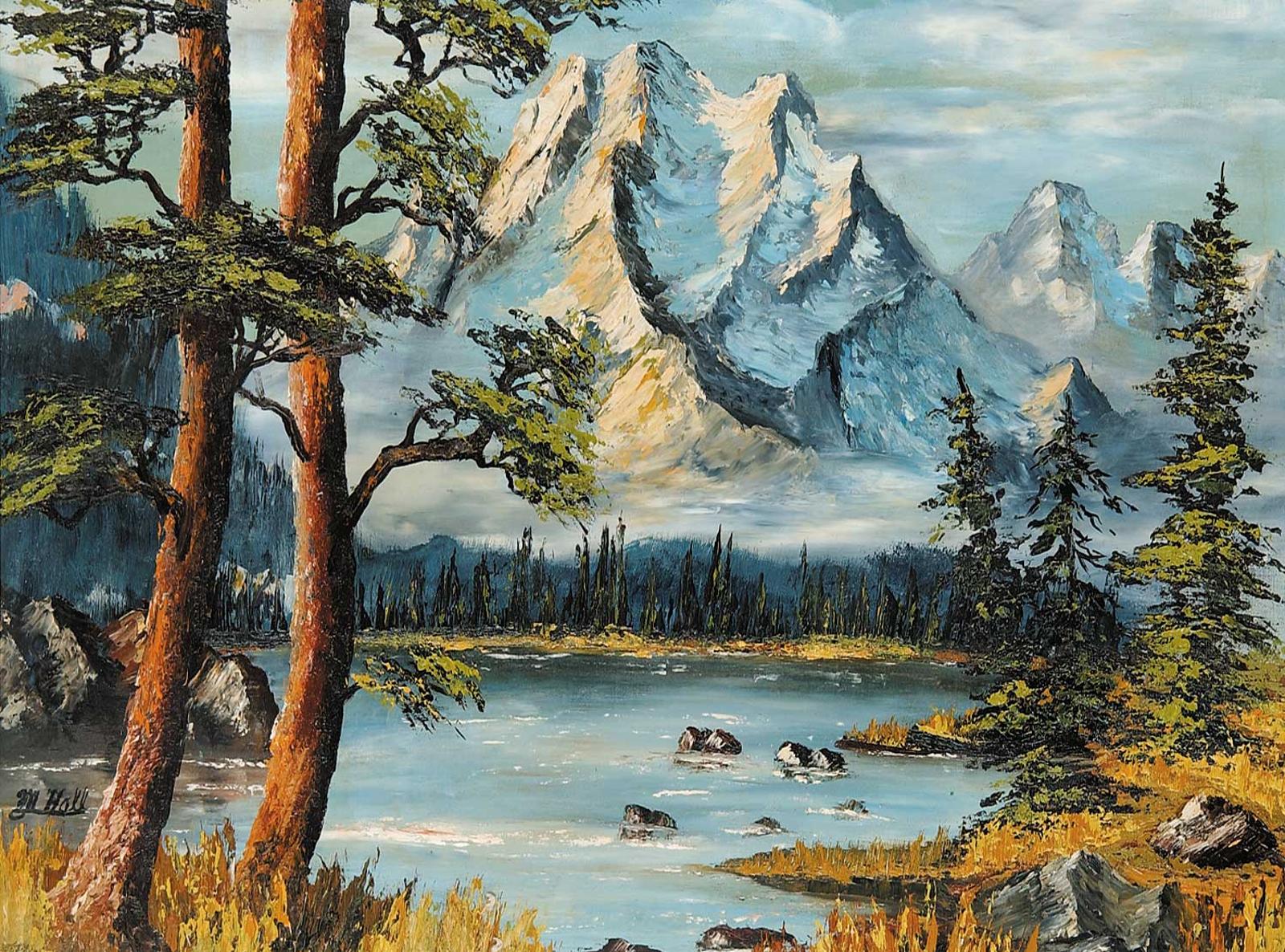 J.M. Hall - Untitled - Mountain Stream