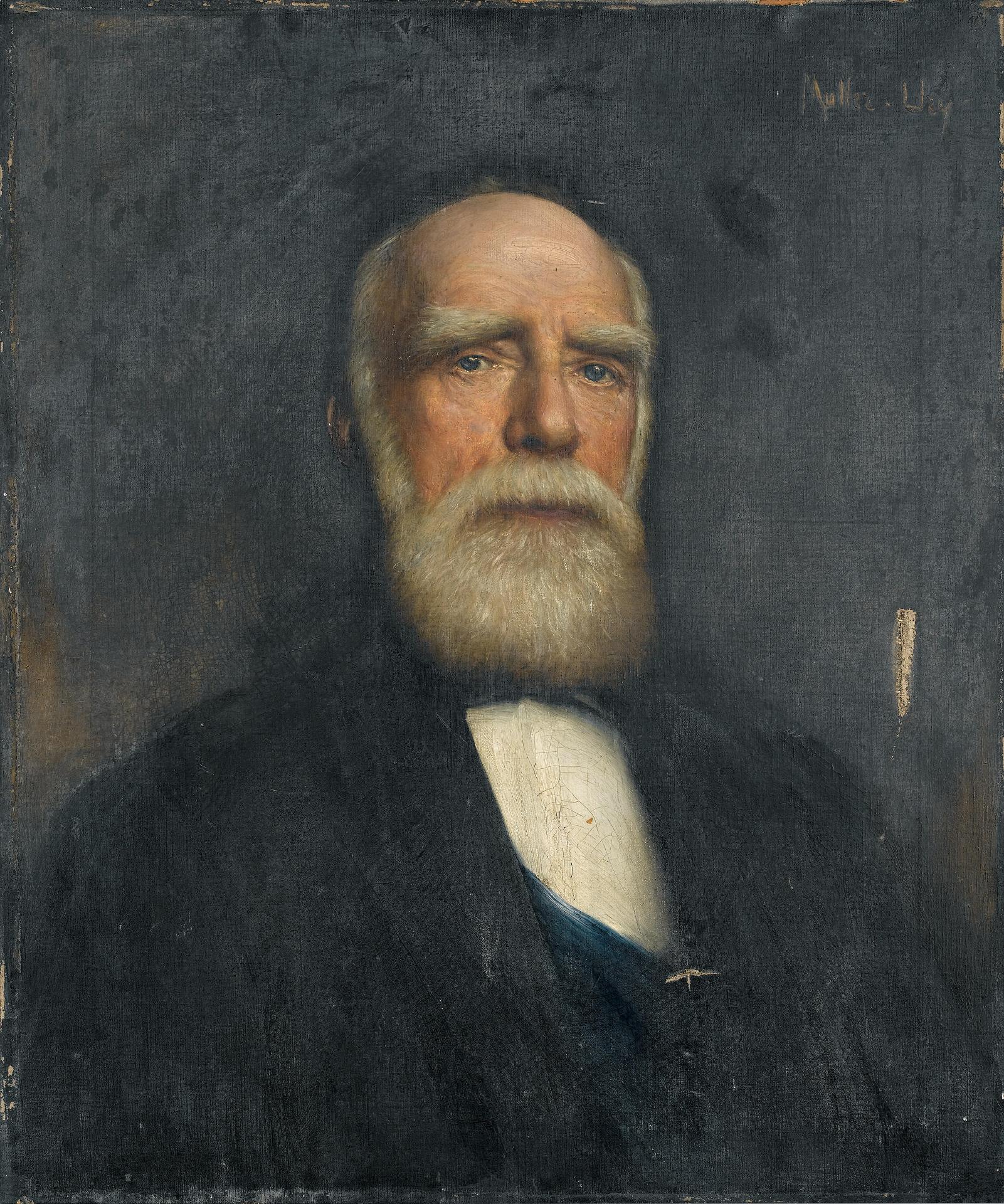 Adolf Felix Müller-Ury (1862-1947) - Portrait of Donald Alexander Smith 1st baron Strathcona and Mount Royal