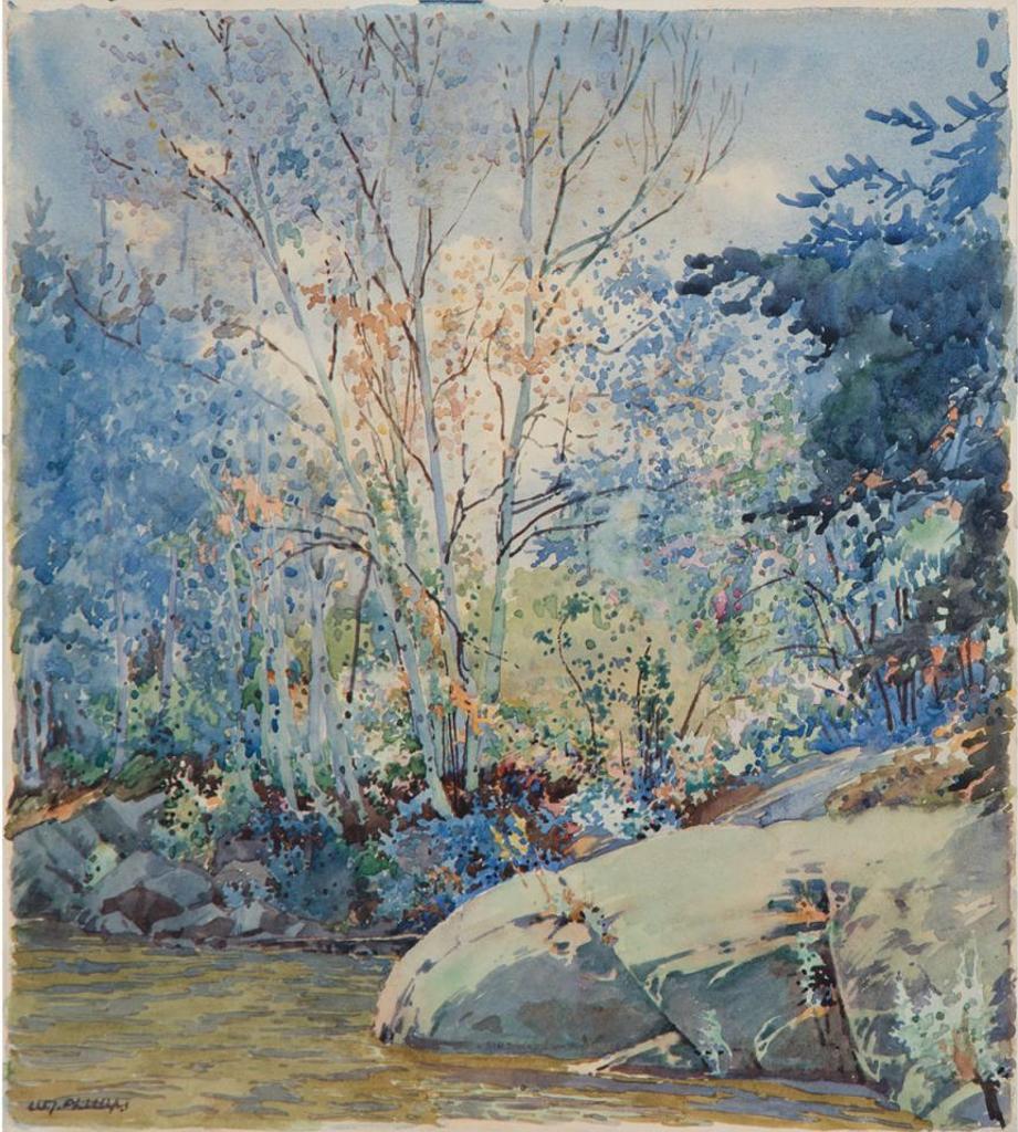 Walter Joseph (W.J.) Phillips (1884-1963) - Autumn, Lake