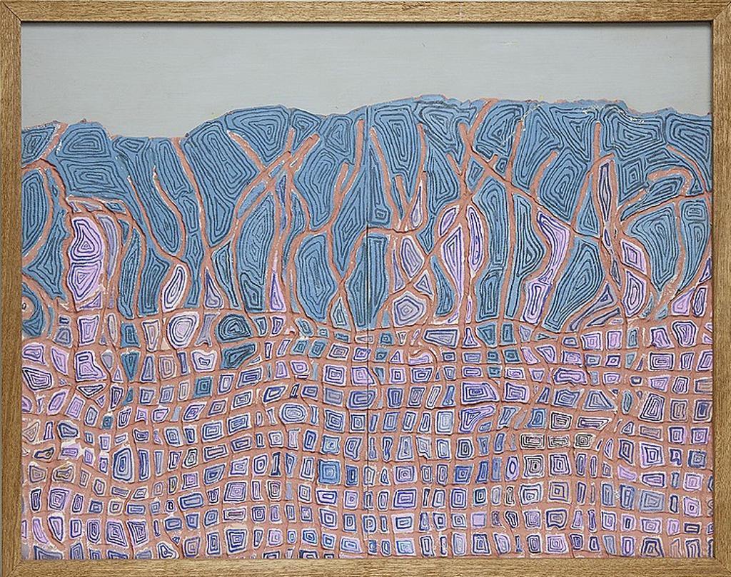 Maria Gakovic (1913-1999) - Untitled - Large Clay Panel