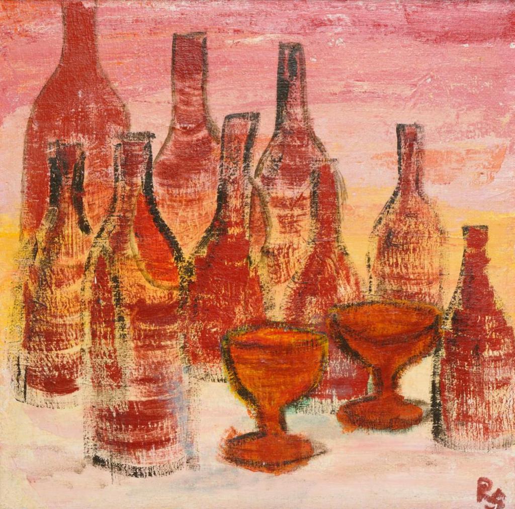 Ray Stewart - Untitled - Wine Bottle Still Life