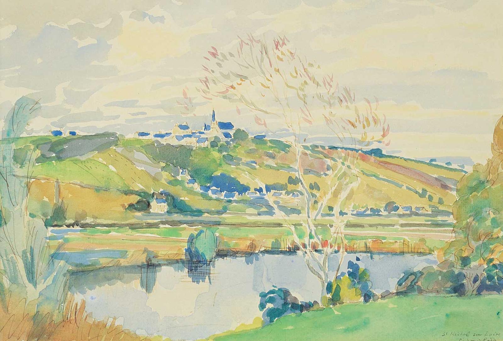 Ludovico Rodolphe Pissarro - St. Michel sur Loire