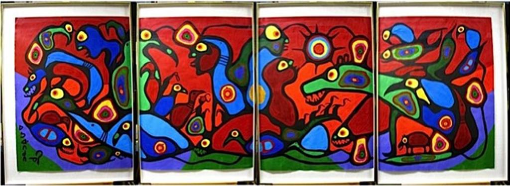 Norval H. Morrisseau (1931-2007) - Untitled (Unity)