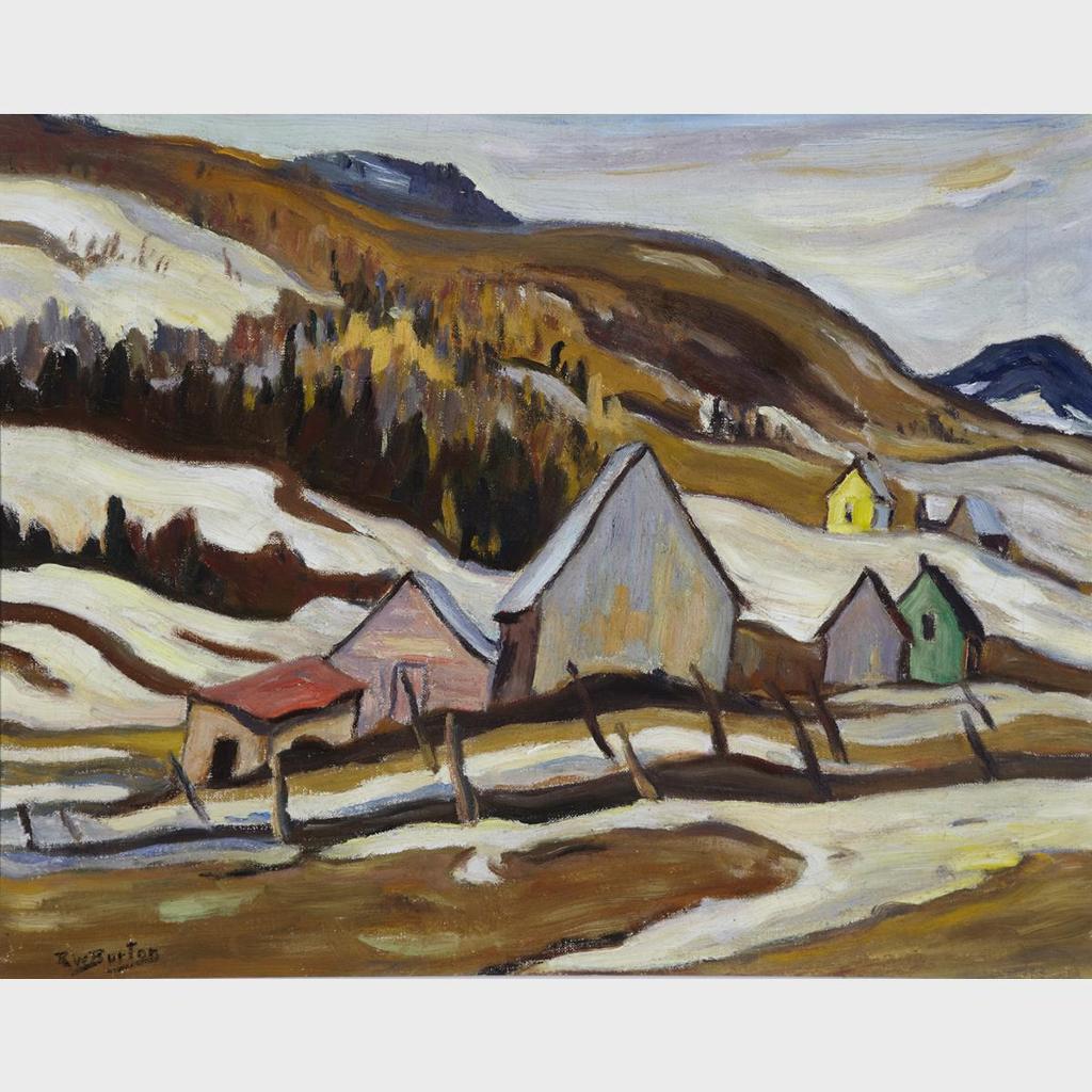 Ralph Wallace Burton (1905-1983) - Laurentians, St. Sauveur, 1955