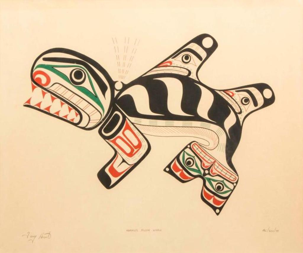 Tony Sr. Hunt (1942-2017) - Kwakiutl Killerwhale