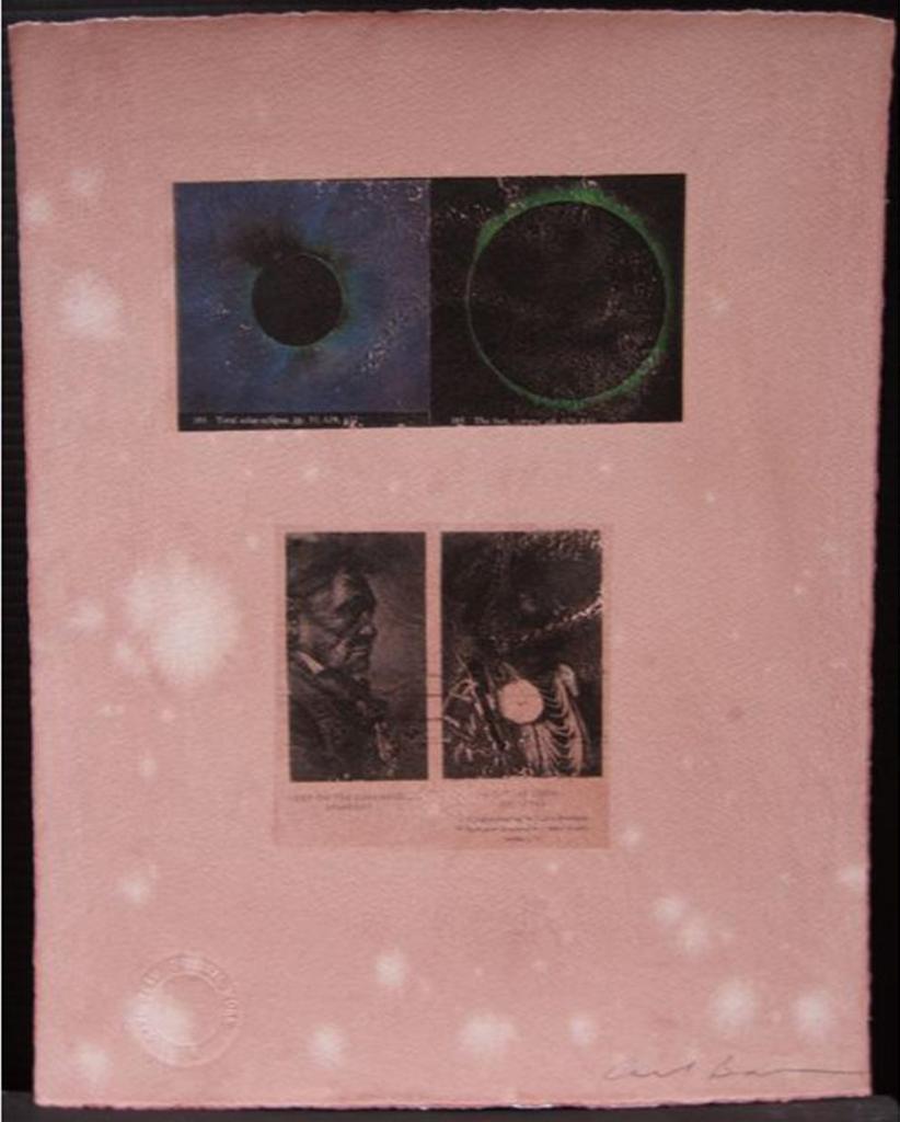 Carl Beam (1943-2005) - Total Solar Eclipse/The Sun/Apsarokes