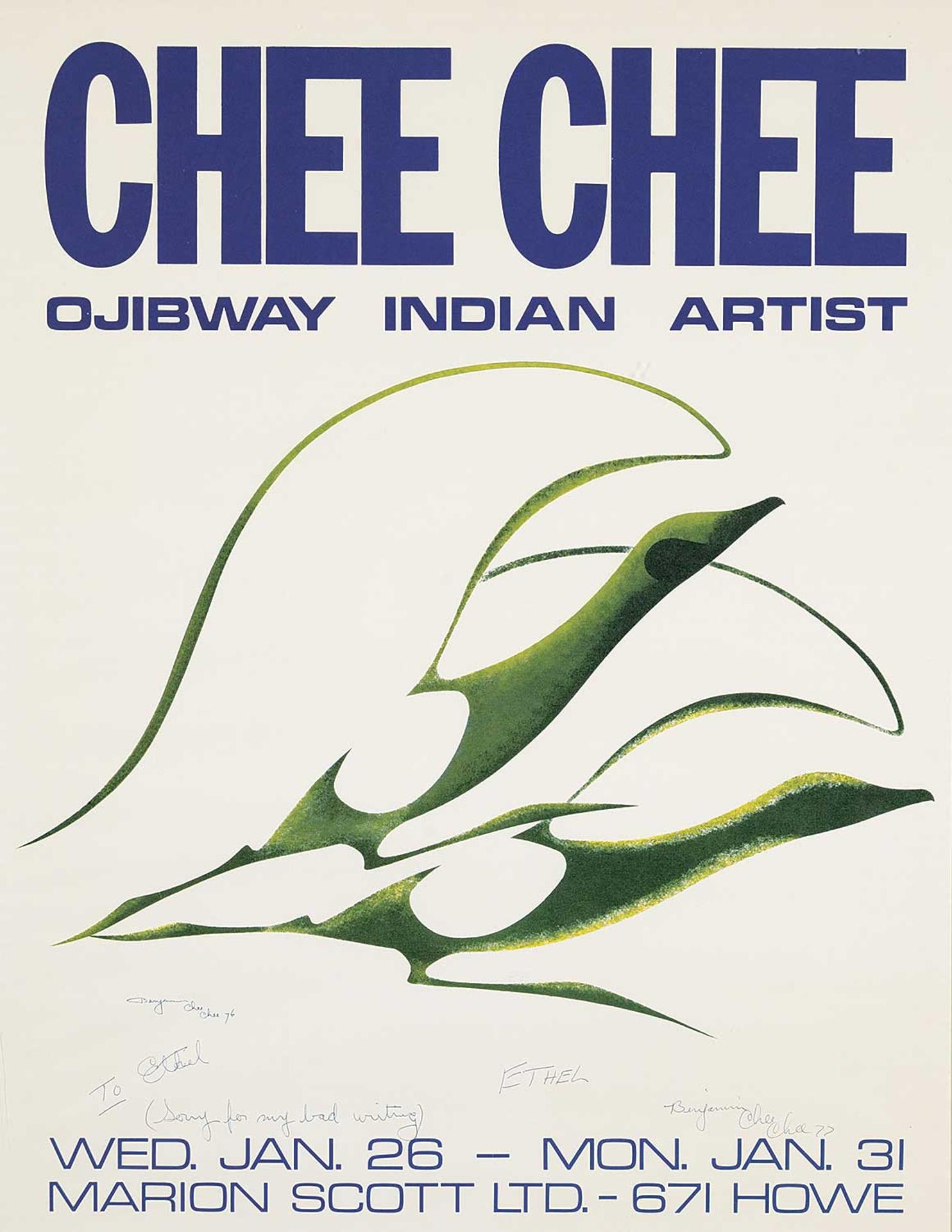 Kenneth Benjamin Chee Chee - Chee Chee Ojibway Indian Artist / Marion Scott Ltd.